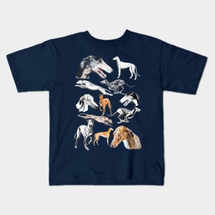 greyhound Kids T-Shirt